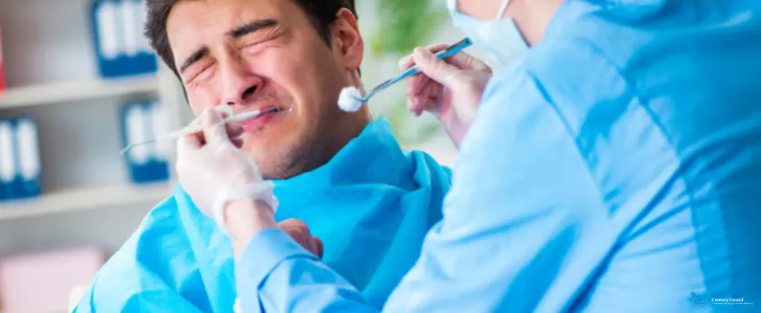 CD-Man afraid of dental procedure